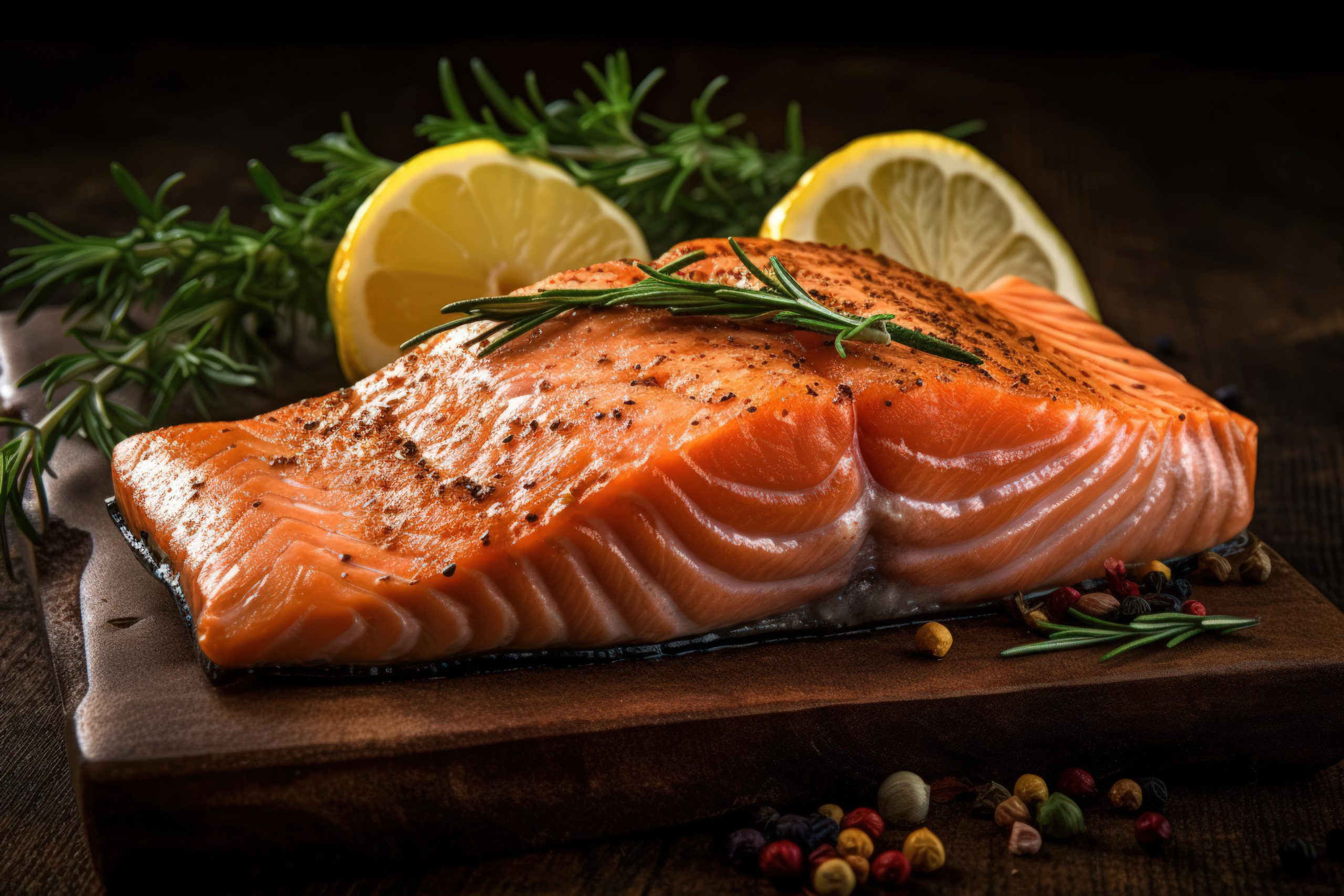 Salmon steak - A Taste Of Harmony