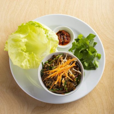 KK’S Sung Choi Bao of Pork with Native Greens